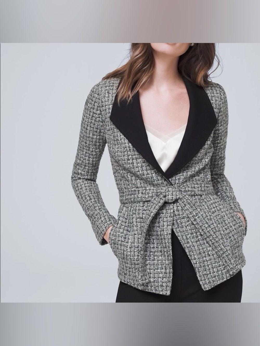 NWT WHBM Tweed Coat Size 4